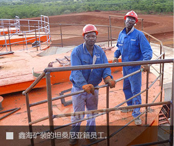 ky体育官网中国有限公司矿装的坦桑尼亚员工
